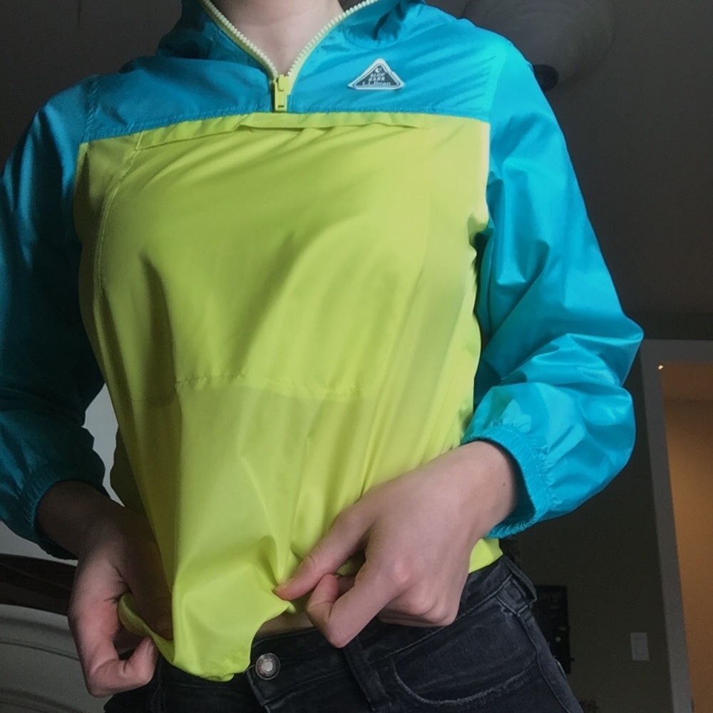 LL BEAN GLOW IN THE DARK WIND BREAKER